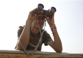 The military on checkpoint