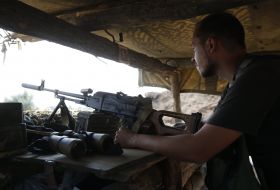 The military on checkpoint
