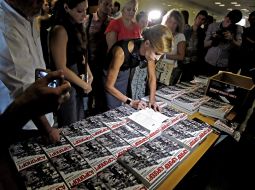 Marina Poroshenko at the presentation of the book