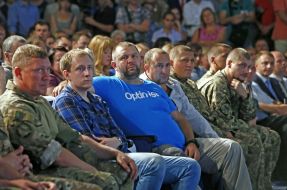 "Cyborgs" at the presentation of the book