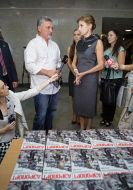 Marina Poroshenko and Sergey Loiko