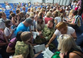 "Cyborgs" at the presentation of the book