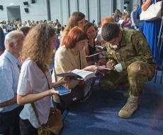 "Cyborgs" at the presentation of the book