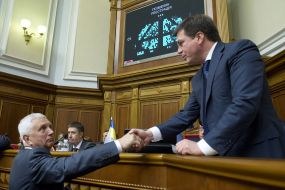 Анатолий Матвиенко и Геннадий Зубко