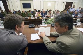 The meeting of the Constitutional Commission