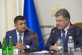 Vladimir Groisman, Petro Poroshenko 