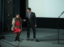 Larisa Kadochnikova and Vyacheslav Kyrylenko