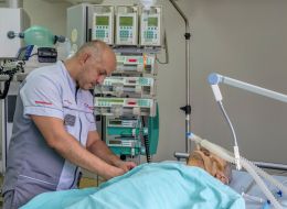 An intensive care unit