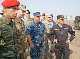 Petros Demestihas, Aleksey Neizhpapa, Richard Dromerhauzer and Sergey Gayduk