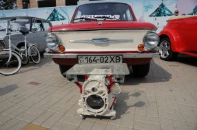 Exhibition of retro cars