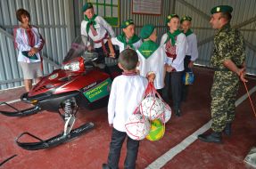 The opening of the reconstructed border guard department "Korytnica"