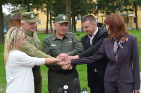 Valentin Veter, Waldemar Skarbek and Viktor Nazarenko