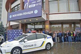 Set a new patrol police in Vinnitsa