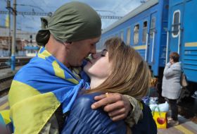 Meeting of the 72th brigade soldiers