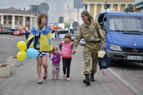 Meeting of the 72th brigade soldiers