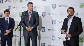 Victor Braginski, Vitaliy Klichko and Jeff Hawley