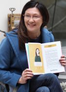 Oksana Karavanska presented her first book