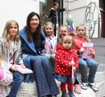 Oksana Karavanska presented her first book