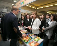 Marina Poroshenko visited the Forum of Publishers in Lviv