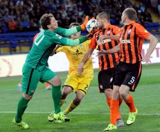 Playing moment of match