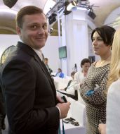 Sergey Lyovochkin and Sonya Koshkina