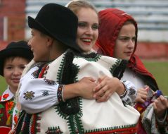 Hutsul festival participants