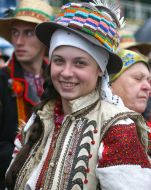 Hutsul festival participant