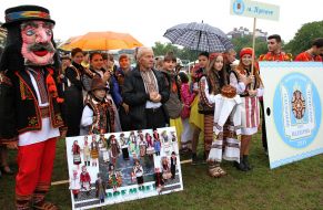 Hutsul festival participants