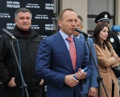 Arsen Avakov, Eka Zguladze, Vladislav Atroshenko