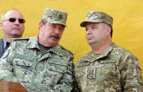 Aleksandr Kuzmuk and Stepan Poltorak