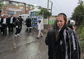 Hasidim in Uman