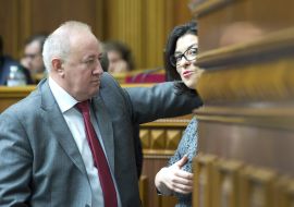 Viktor Chumak and Oksana Syroyid