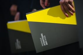 The ceremony of taking the oath detectives