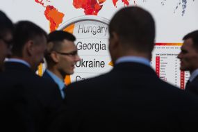 The ceremony of taking the oath detectives