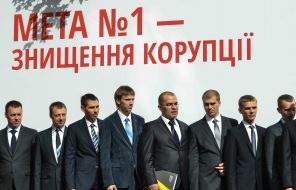 The ceremony of taking the oath detectives