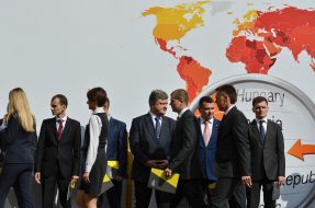 The ceremony of taking the oath detectives