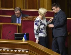 Iryna Gerashchenko and Pavlo Klimkin