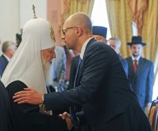 Арсений Яценюк и Филарет