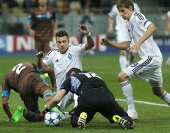 Playing moment of match