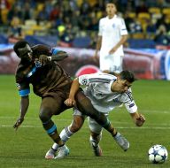 Playing moment of match