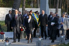 Arseniy Yatsenyuk and Eva Kopacz