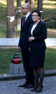 Arseniy Yatsenyuk and Eva Kopacz