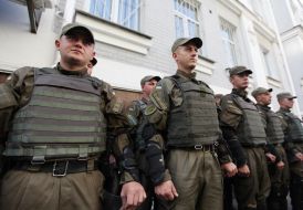 Law enforcement during the trial