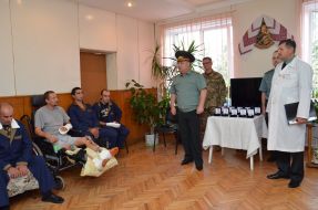Степан Полторак у госпіталі