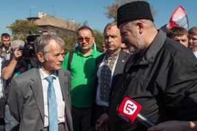 Mustafa Dzhemilev and Refat Chubarov