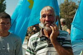 Indefinite action of the blockade of Crimea