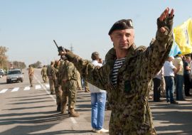 Indefinite action of the blockade of Crimea