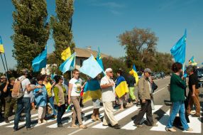 Indefinite action of the blockade of Crimea