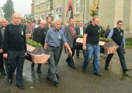 Перезахоронение останков жертв НКВД