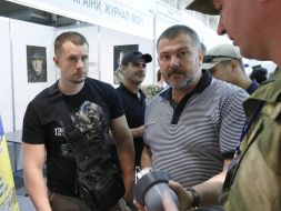 Andrey Biletsky and Yuri Bereza